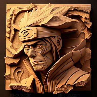 3D model Asuma Sarutobi FROM NARUTO (STL)